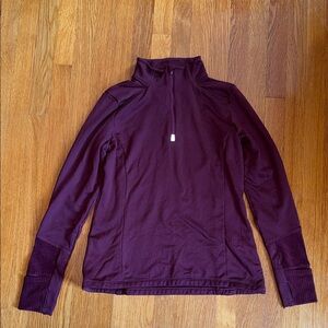 Mondetta Maroon Quarter-Zip Pullover